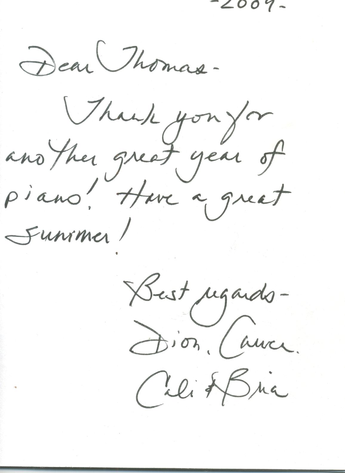 Testimonial gallery